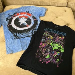 Marvel set of two T-shirts M